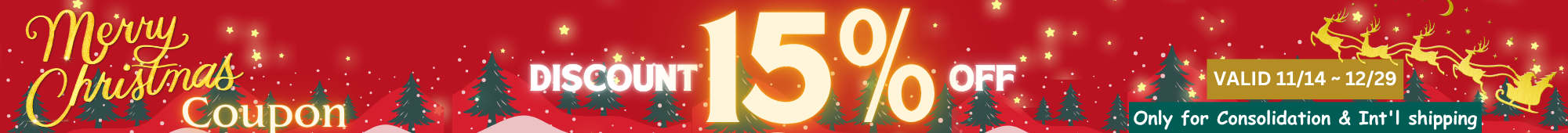 Christmas Coupon (For All Customers)